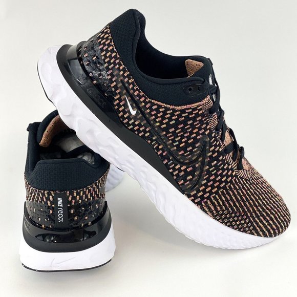 Nike Other - Nike Infinity Run Flyknit 3 Black Mulit Color Men's Size 12.5 Shoes NO SHOE BOX
